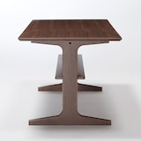 リビングでもダイニングでもつかえるテーブル・１・ウォールナット材