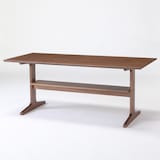 リビングでもダイニングでもつかえるテーブル・１・ウォールナット材