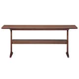 リビングでもダイニングでもつかえるテーブル・１・ウォールナット材