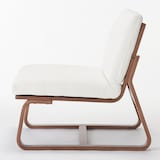 リビングでもダイニングでもつかえるソファチェア・ウォールナット材