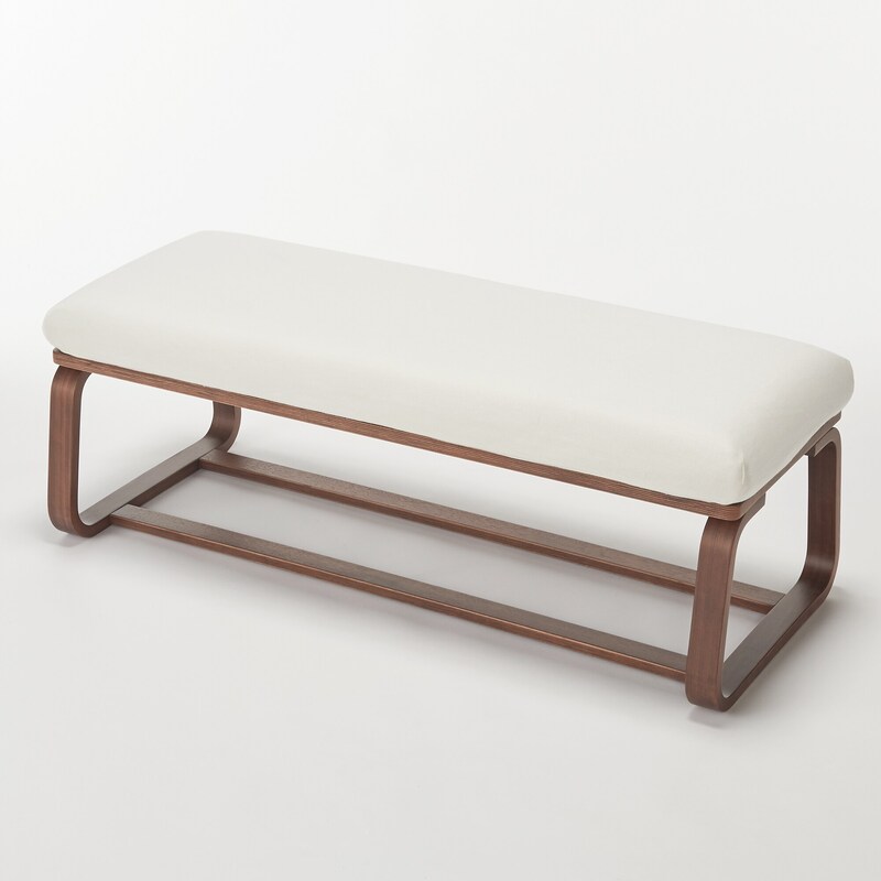 リビングでもダイニングでもつかえるベンチ・1・ウォールナット材  