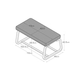 リビングでもダイニングでもつかえるベンチ・１・ウォールナット材