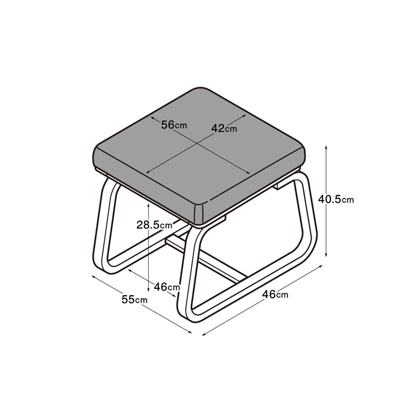 リビングでもダイニングでもつかえるベンチ・2・ウォールナット材  