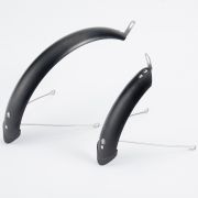 １６型折りたたみ自転車専用泥除け 前後セット・ステー付き - Muji