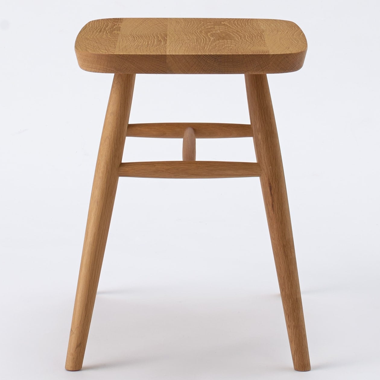オーク材スツール・丸脚 | 無印良品