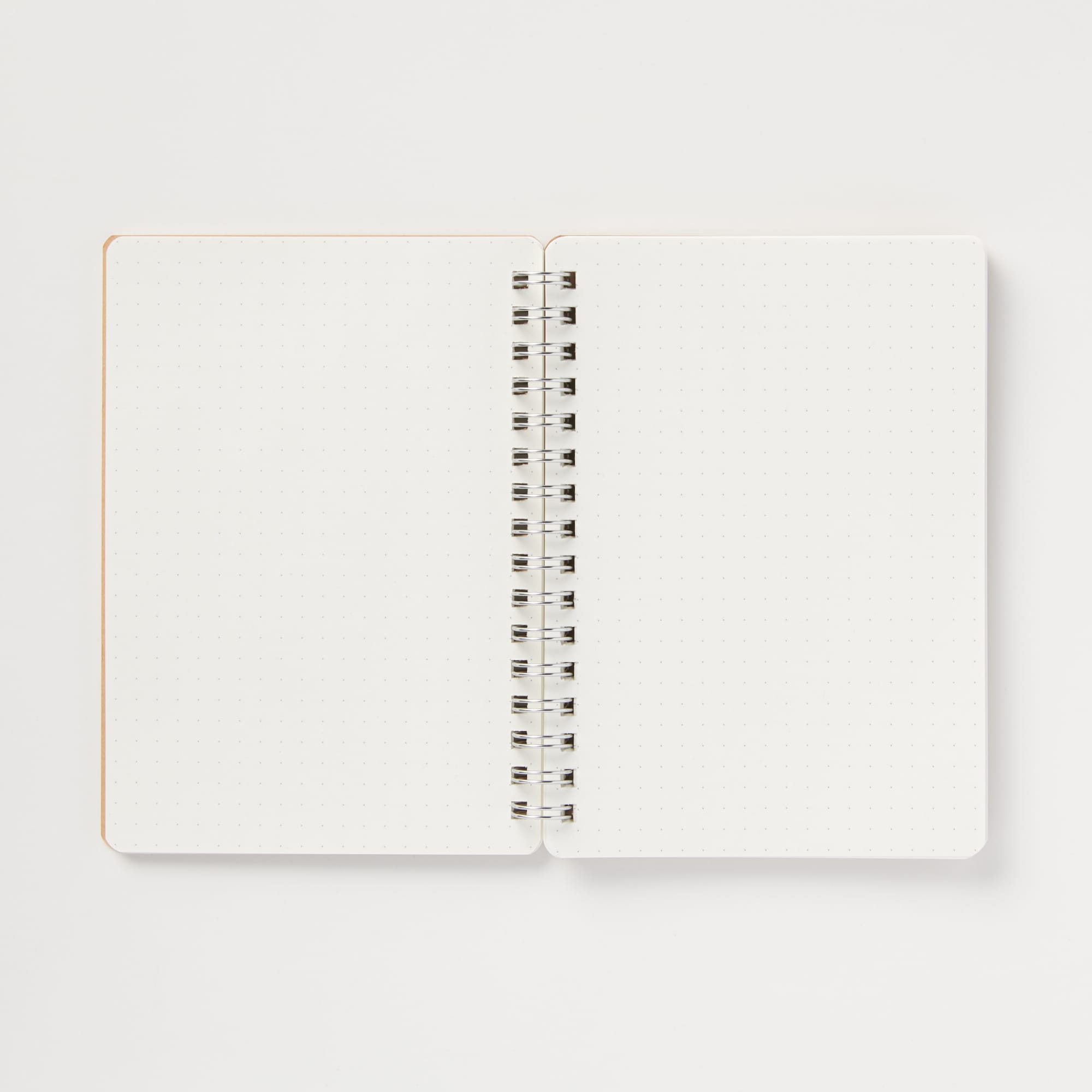 上質紙ダブルリングノート・ドット方眼