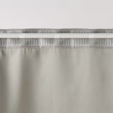 ポリエステルドビー織ノンプリーツカーテン（防炎・遮光性）／ベージュ