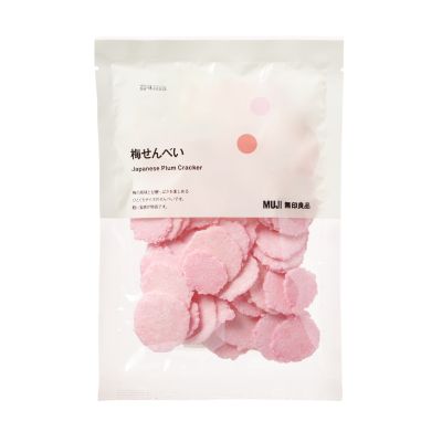 梅せんべい ５５ｇ 99円のお菓子 ぽち菓子 通販 無印良品