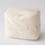 グレー羽毛薄掛ふとん用収納袋