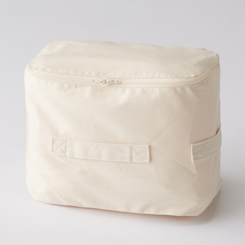 グレー羽毛薄掛ふとん用収納袋 | 無印良品