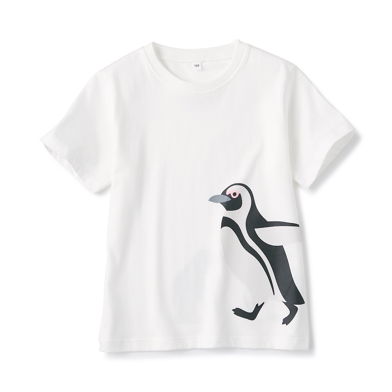 インド綿天竺編み プリントtシャツ キッズ キッズ110 親子 ペンギン 通販 無印良品 インド綿天竺編み プリントtシャツ キッズ キッズ110 親子 ペンギン 通販 無印良品
