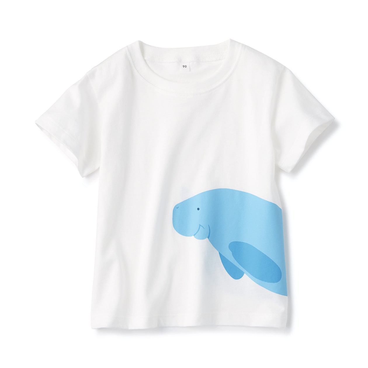 インド綿天竺編み プリントｔシャツ ベビー ベビー８０ ジュゴン ベビートップス 通販 無印良品