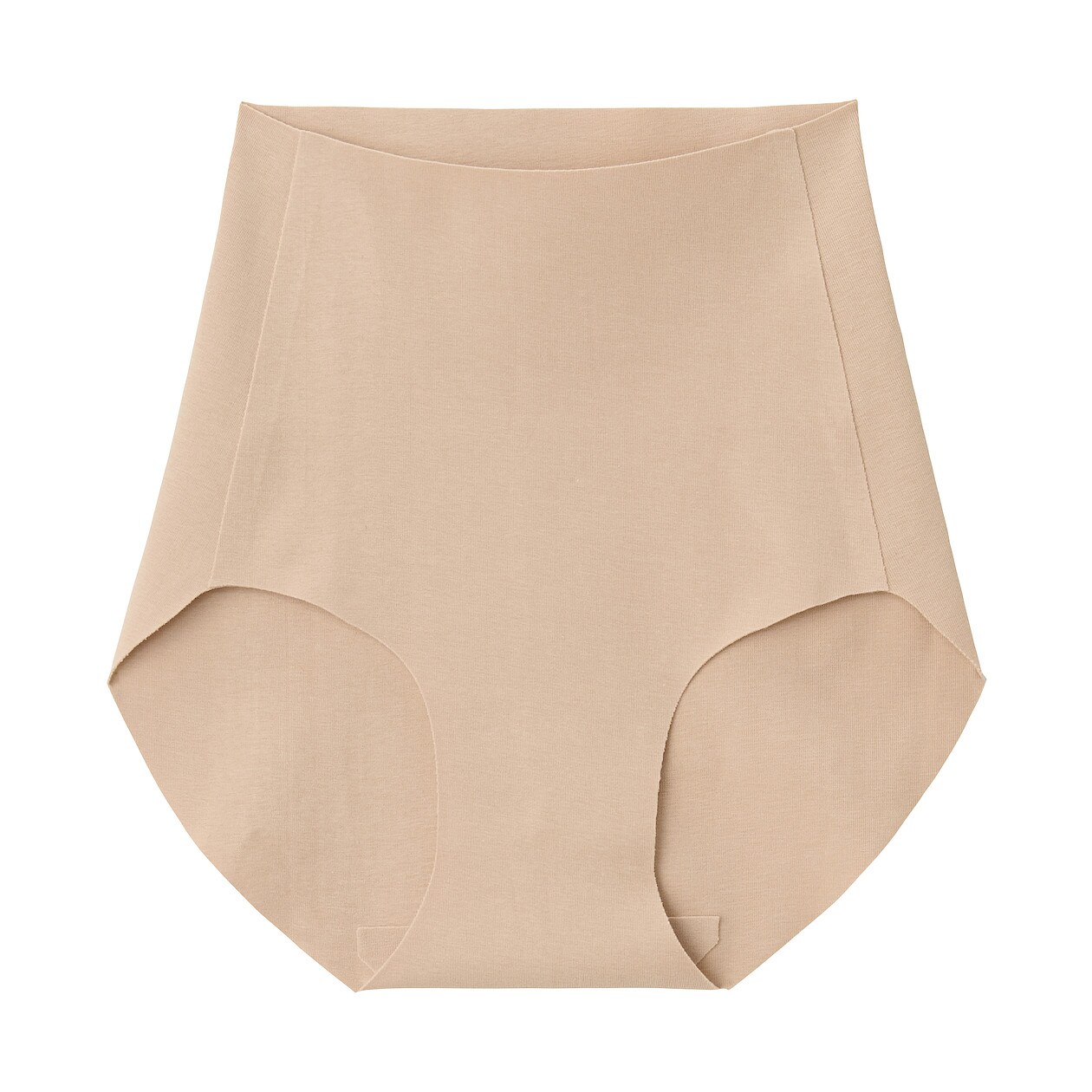 どこにも縫い目がない綿混ハイライズショーツ 婦人ｘｘｌ サンドベージュ 通販 無印良品