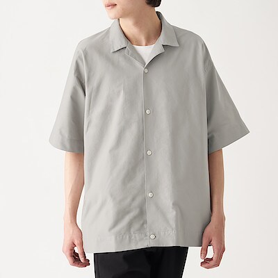 シャツ ワイシャツ 半袖 紳士 メンズ 通販 無印良品