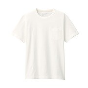 太番手 天竺編みポケット付き半袖ｔシャツ 紳士ｓ オフ白 ｔシャツ カットソー 半袖 紳士 メンズ 通販 無印良品