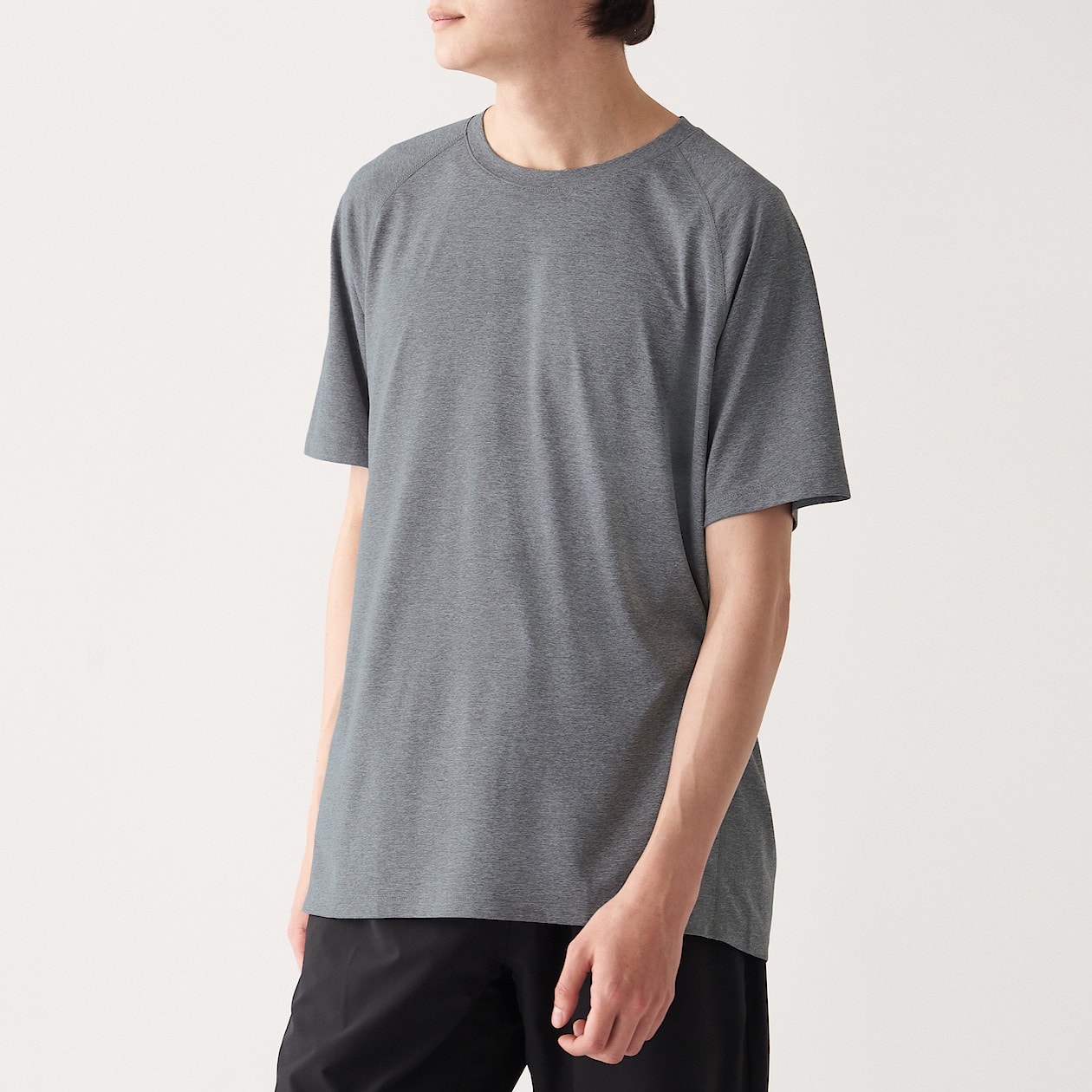 吸汗速乾uvカット半袖tシャツ 紳士l グレー tシャツ カットソー 半袖 紳士 メンズ 通販 無印良品 吸汗速乾uvカット半袖tシャツ 紳士l グレー tシャツ カットソー 半袖 紳士 メンズ 通販 無印良品
