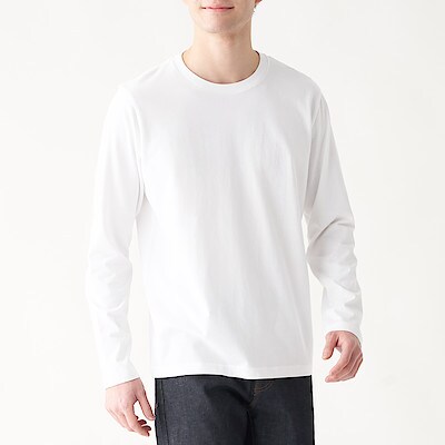 Tシャツ カットソー 長袖 七分袖 紳士 メンズ 通販 無印良品 Tシャツ カットソー 長袖 七分袖 紳士 メンズ 通販 無印良品