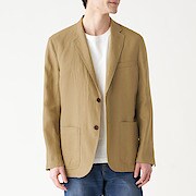 フレンチリネンジャケット 紳士ｓ ベージュ ジャケット コート 紳士 メンズ 通販 無印良品