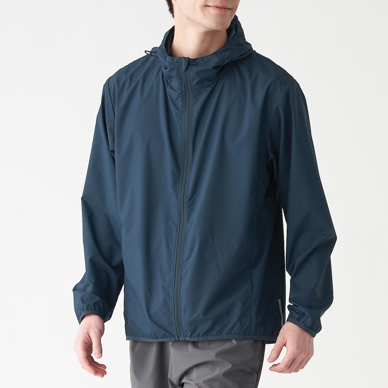 水を弾く風を通しにくいウィンドブレーカー 紳士l ネイビー Muji Walker 紳士 メンズ 通販 無印良品 水を弾く風を通しにくいウィンドブレーカー 紳士l ネイビー Muji Walker 紳士 メンズ 通販 無印良品