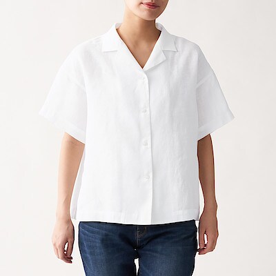 ダーリン 同化する 腐敗した 白 シャツ 半袖 レディース 無印 Dainajowsey Com