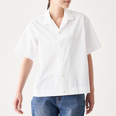 シャツ ブラウス 半袖 婦人 レディース 通販 無印良品