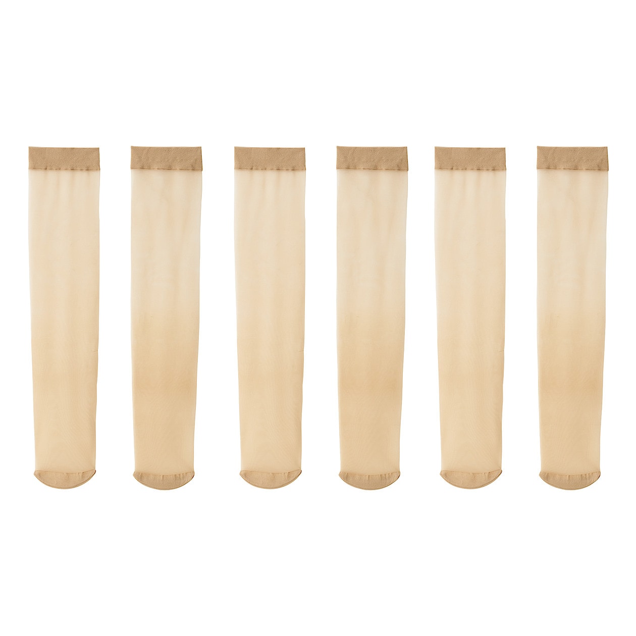 ソフト ストッキング ３足組 ひざ下丈 ２３ ２５ｃｍ ヌードベージュ タイツ ストッキング 婦人 レディース 通販 無印良品