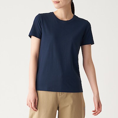 Tシャツ カットソー シャツ 半袖 婦人 レディース 通販 無印良品 Tシャツ カットソー シャツ 半袖 婦人 レディース 通販 無印良品