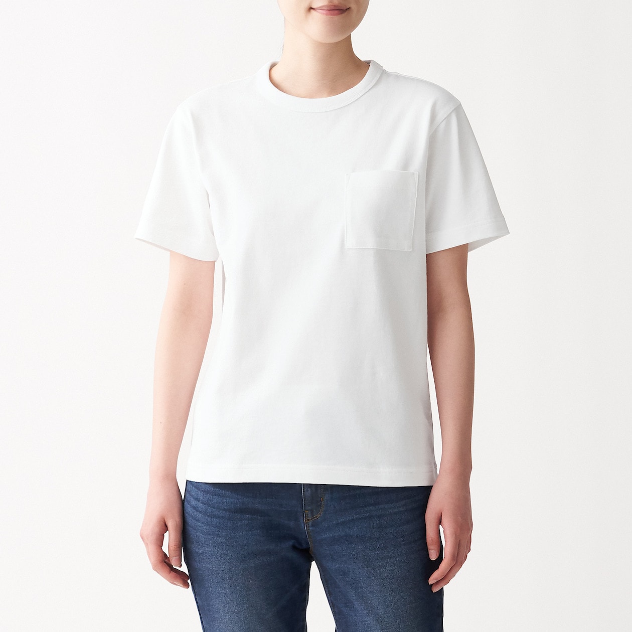 太番手天竺編みクルーネック半袖tシャツ 婦人s 白 Tシャツ カットソー 半袖 婦人 レディース 通販 無印良品 太番手天竺編みクルーネック半袖tシャツ 婦人s 白 Tシャツ カットソー 半袖 婦人 レディース 通販 無印良品