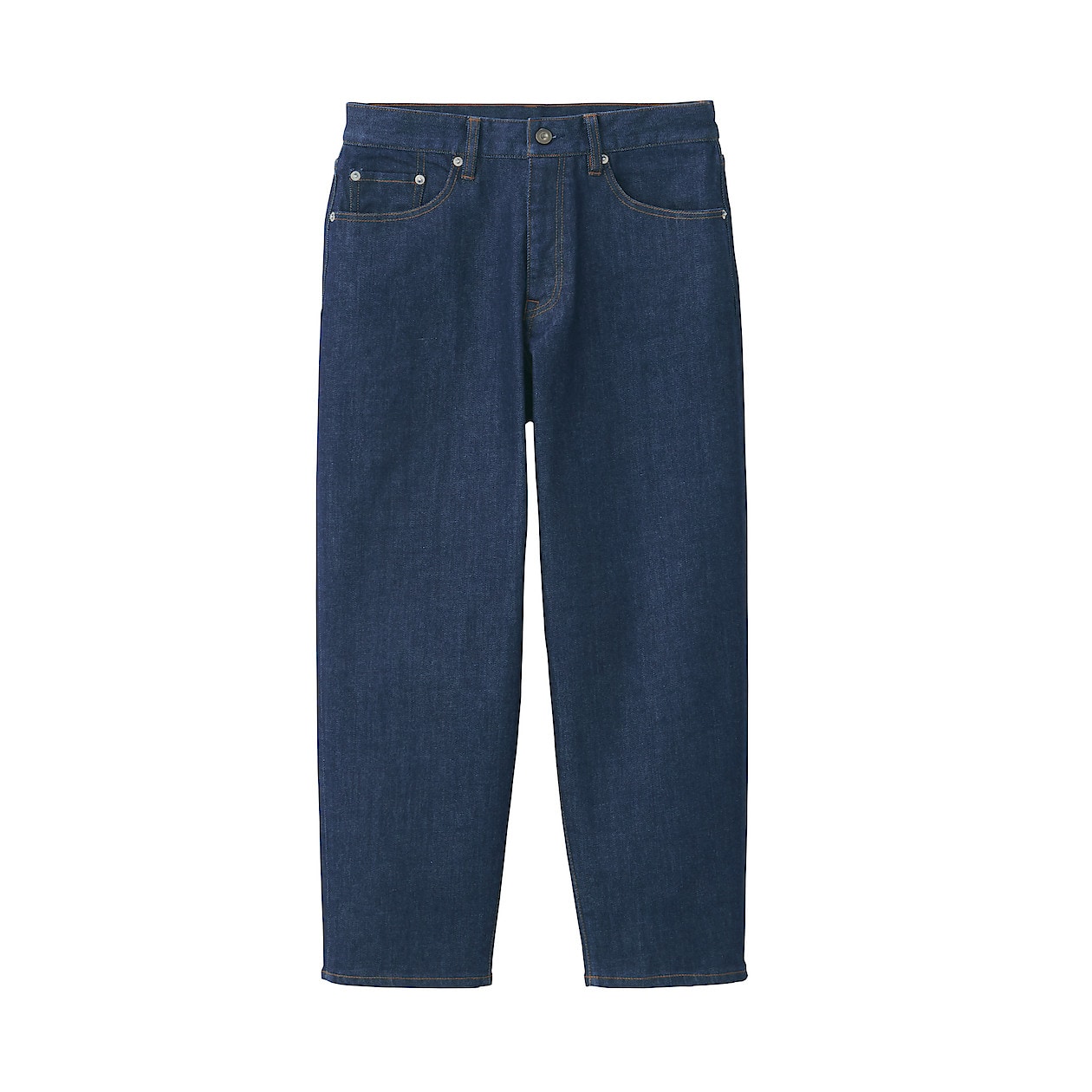 男女兼用 ジャパンファブリックデニムストレッチワイドパンツ 32 81cm ダークネイビー Muji Labo パンツ 通販 無印良品 男女兼用 ジャパンファブリックデニムストレッチワイドパンツ 32 81cm ダークネイビー Muji Labo パンツ 通販 無印良品