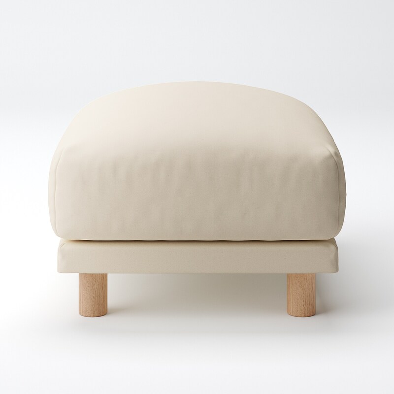 美品 格安 無印良品 オットマン レザー わるく 