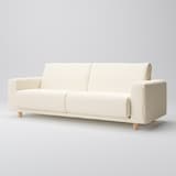 ソファ本体・３シーター・ウレタン・ポケットコイル