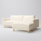 ソファ本体・３シーター・フェザー・ポケットコイル・カウチタイプ（左）