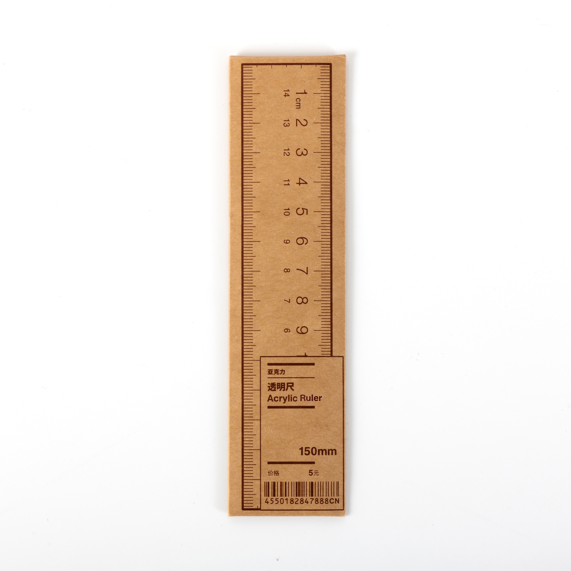 アクリルクリア定規