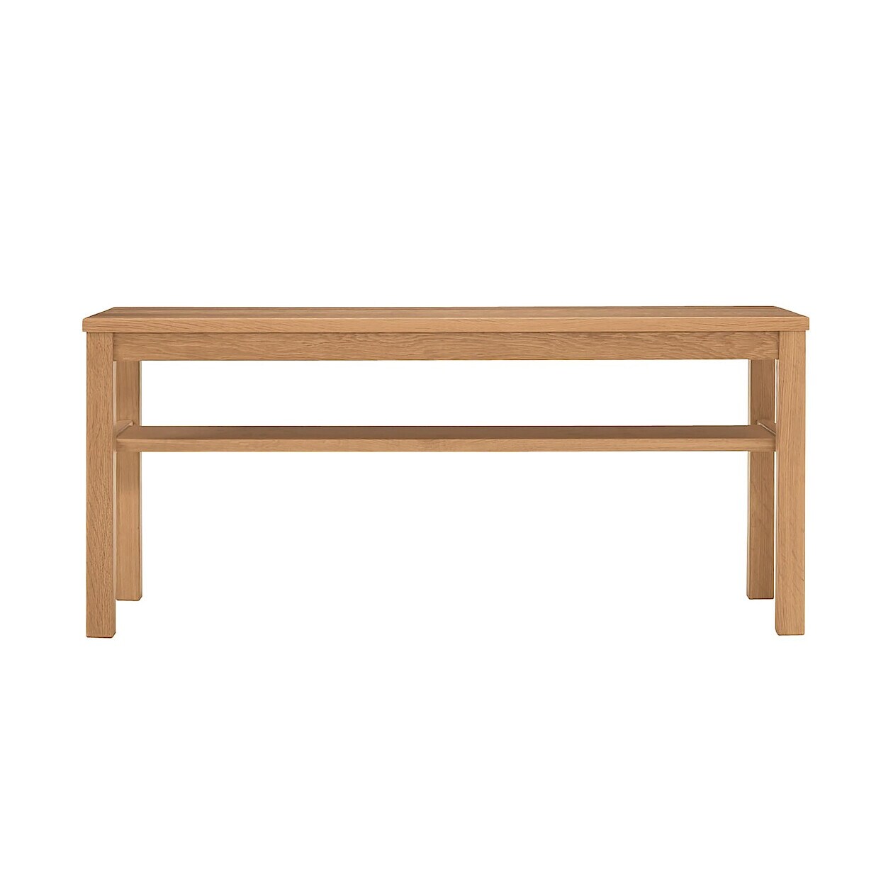 木製ベンチ／板座／オーク材 幅１００×奥行３７×高さ４４ｃｍ | 木製テーブルシリーズ 通販 | 無印良品