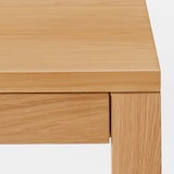 木製テーブル（引出付）／オーク材／幅８０ｃｍ