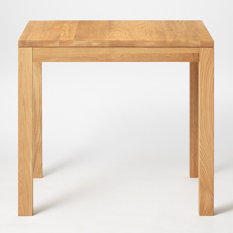 木製テーブル（引出付）／オーク材／幅80cm | 無印良品 