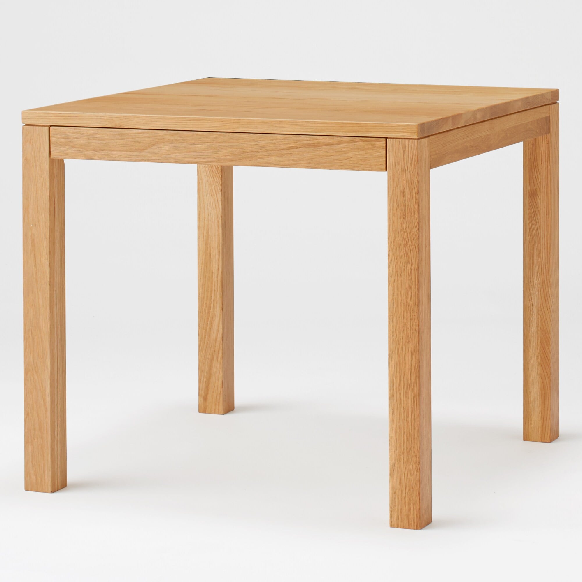 木製テーブル（引出付）／オーク材／幅８０ｃｍ