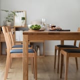 木製テーブル（引出付）／オーク材／幅８０ｃｍ