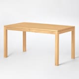 木製テーブル（引出付）／オーク材／幅１４０ｃｍ