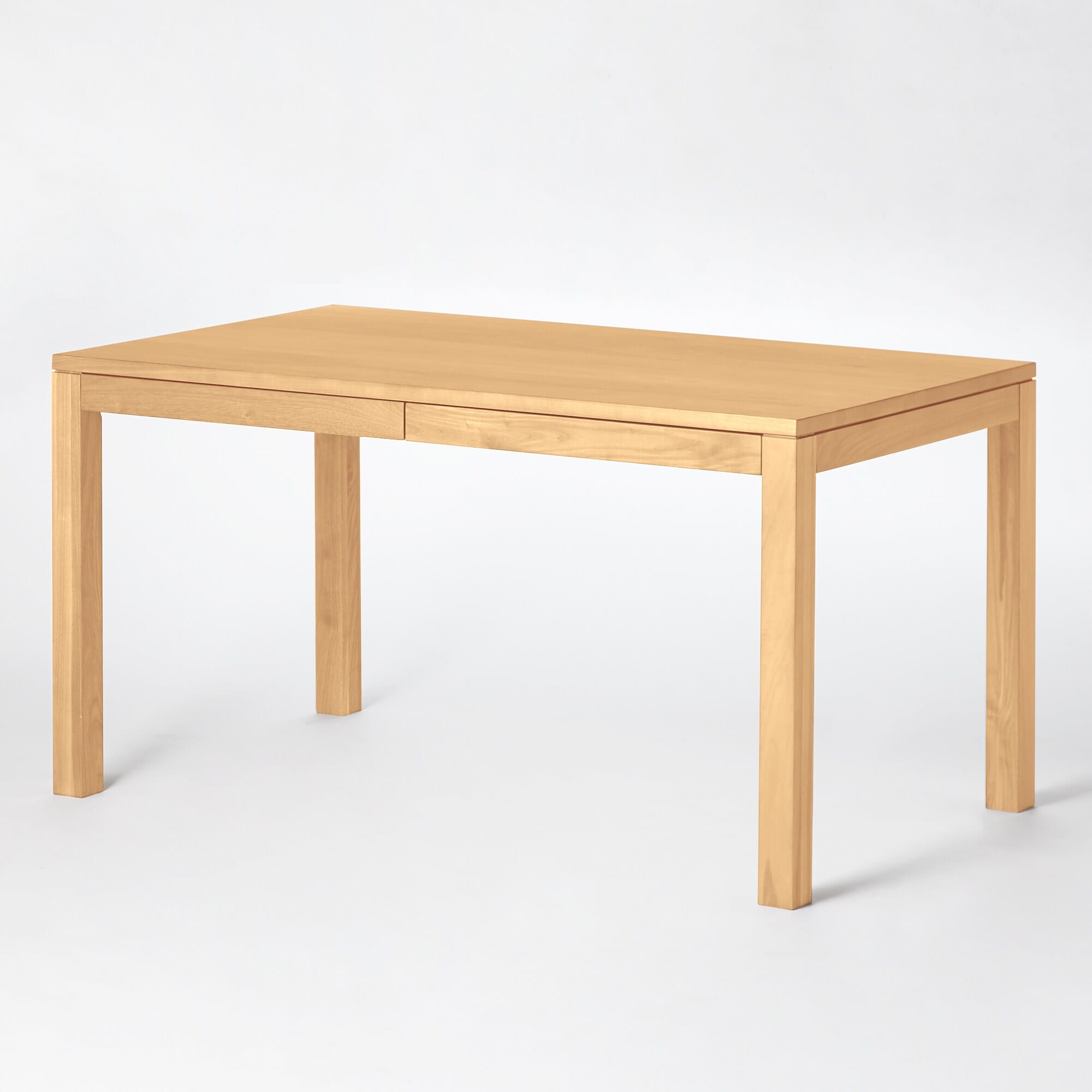 木製テーブル（引出付）／オーク材／幅１４０ｃｍ