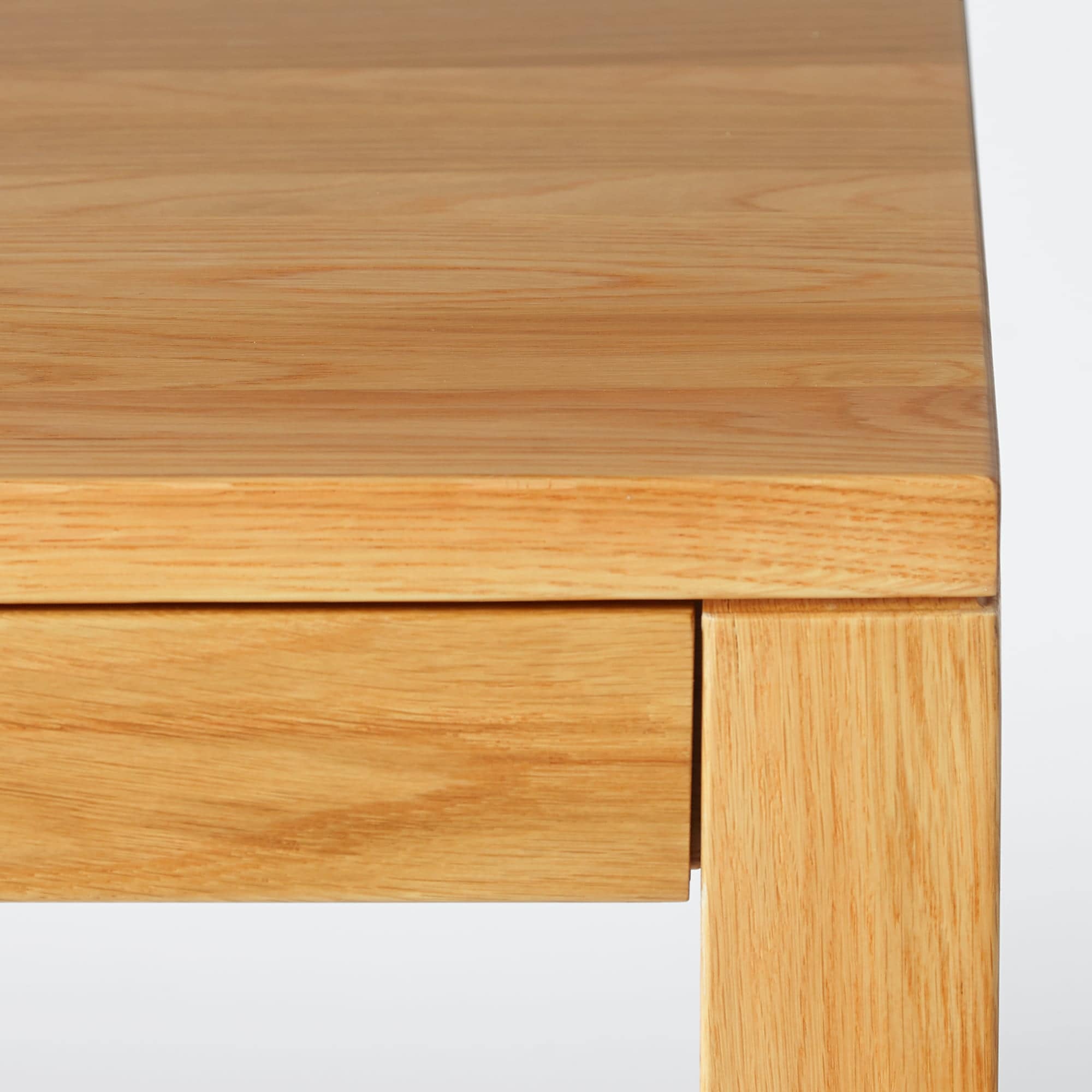 木製テーブル（引出付）／オーク材／幅１８０ｃｍ