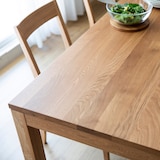 木製テーブル（引出付）／オーク材／幅１８０ｃｍ