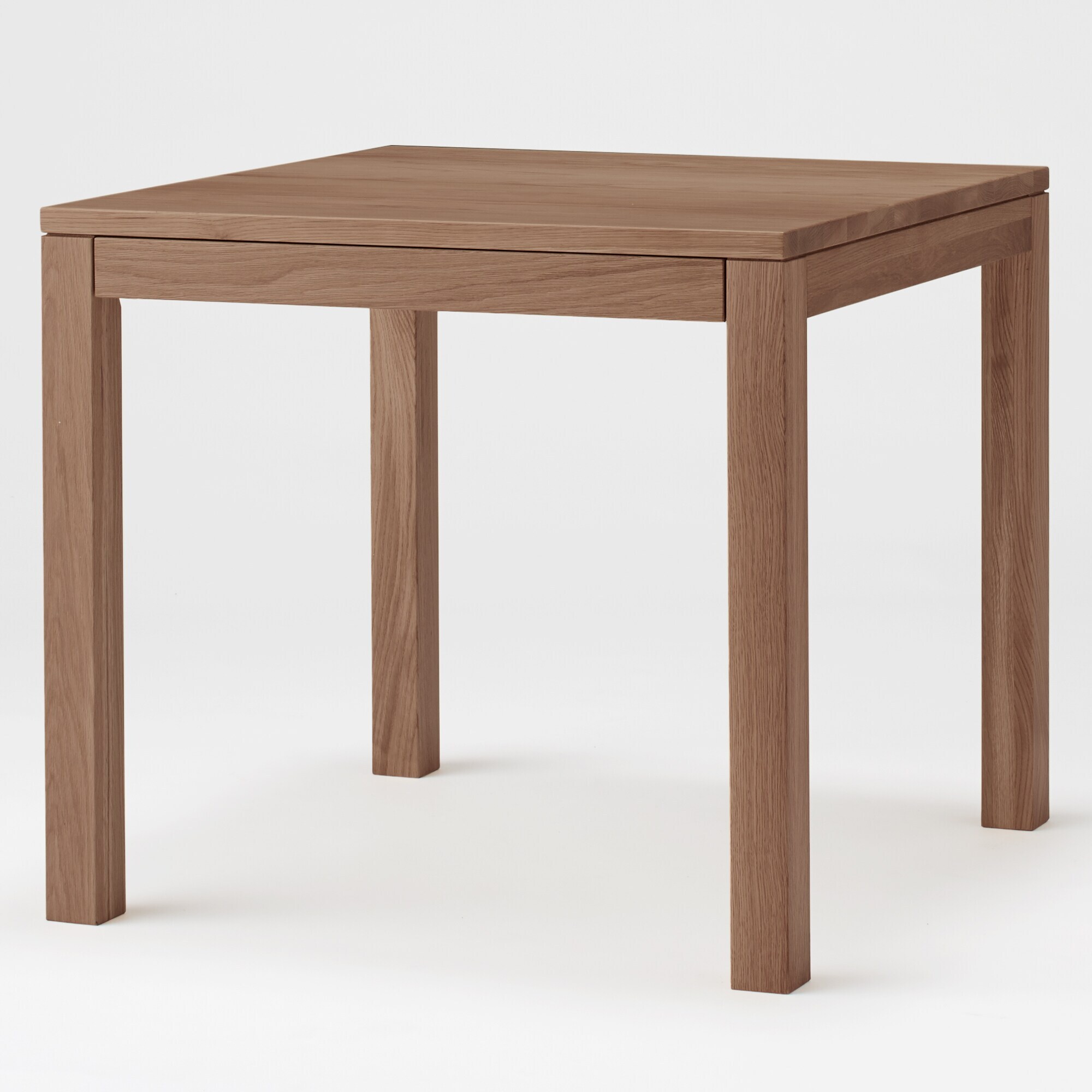 木製テーブル（引出付）／ウォールナット材／幅８０ｃｍ