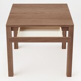 木製テーブル（引出付）／ウォールナット材／幅８０ｃｍ