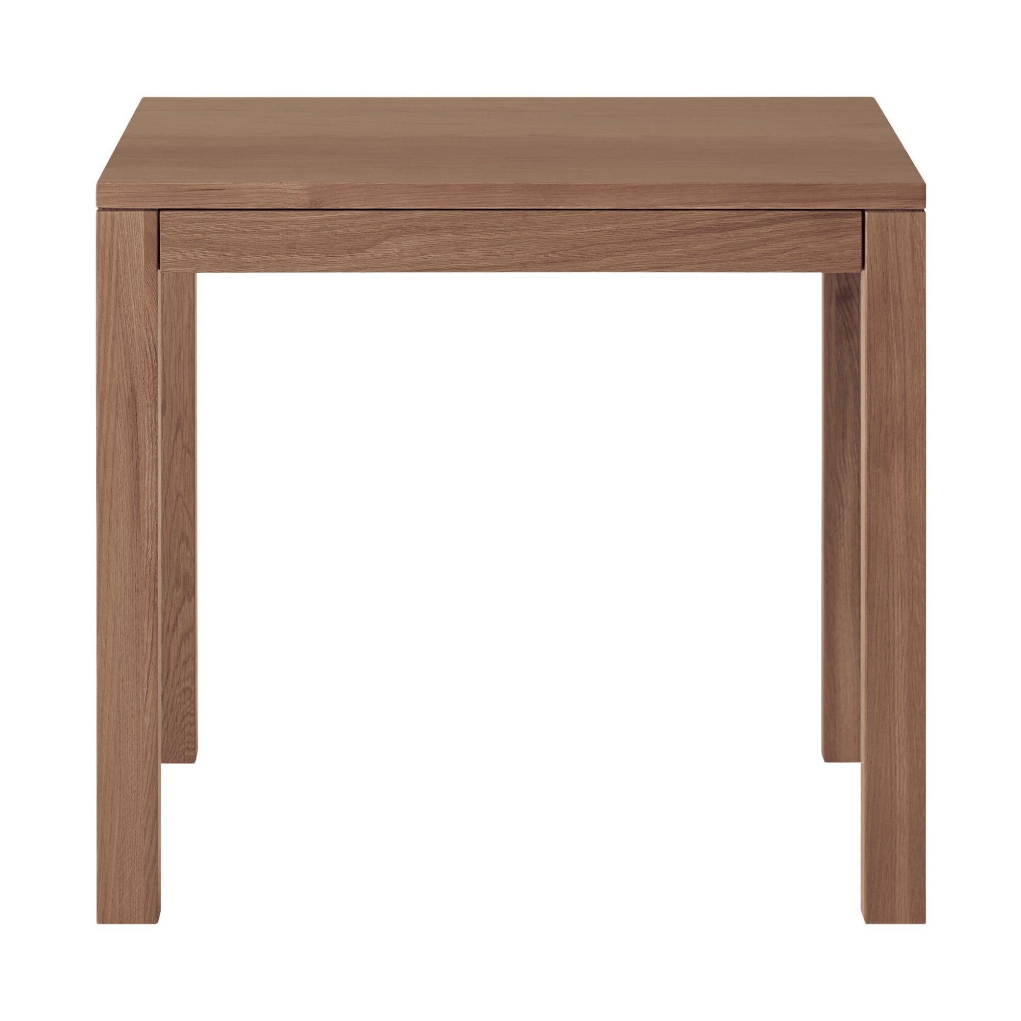 木製テーブル（引出付）／ウォールナット材／幅８０ｃｍ