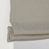 ポリエステルドビー織プレーンシェード用生地（防炎・遮光性）／ベージュ