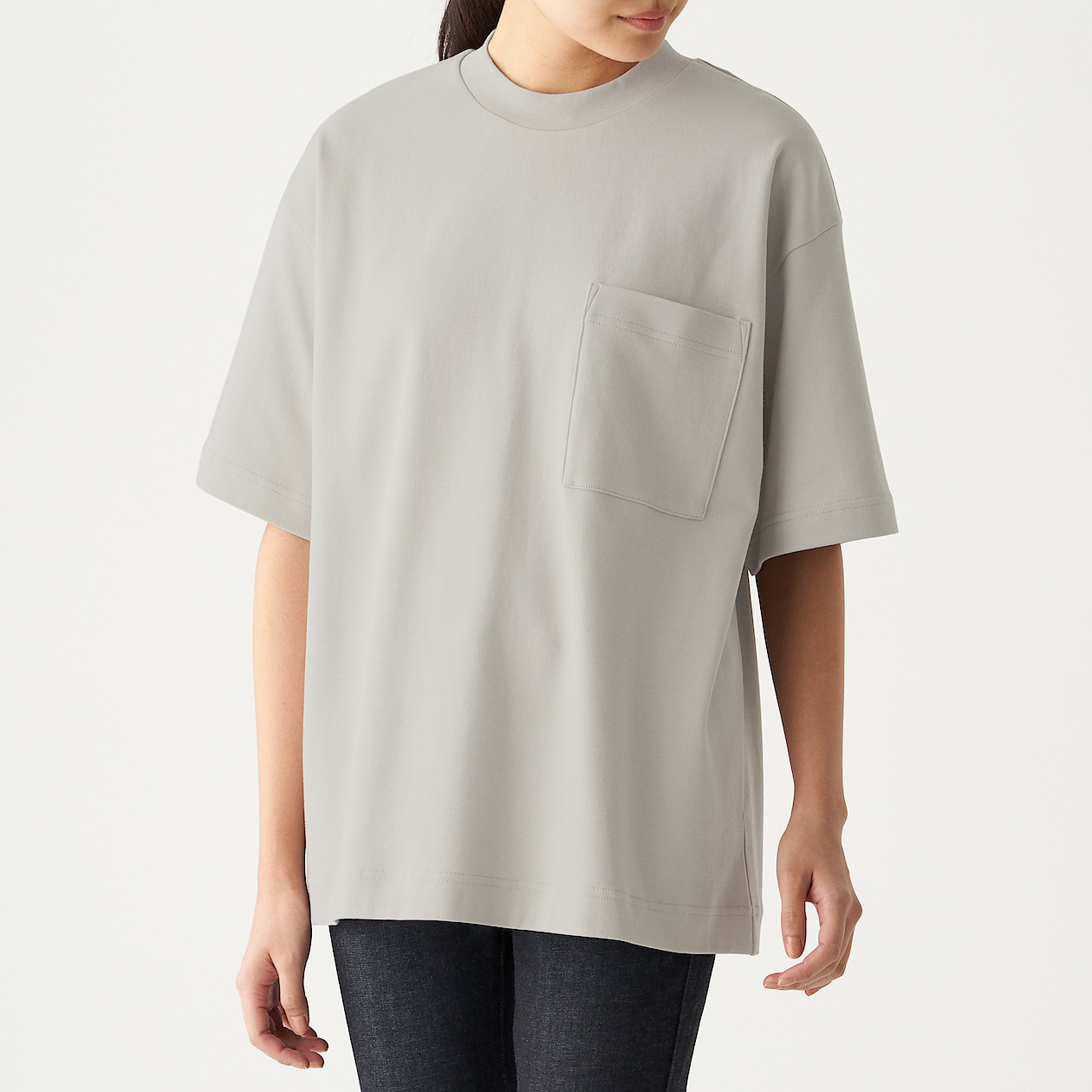 インド綿二重編みビッグtシャツ 男女兼用4xs 3xs グレー Tシャツ カットソー 半袖 婦人 レディース 通販 無印良品 インド綿二重編みビッグtシャツ 男女兼用4xs 3xs グレー Tシャツ カットソー 半袖 婦人 レディース 通販 無印良品