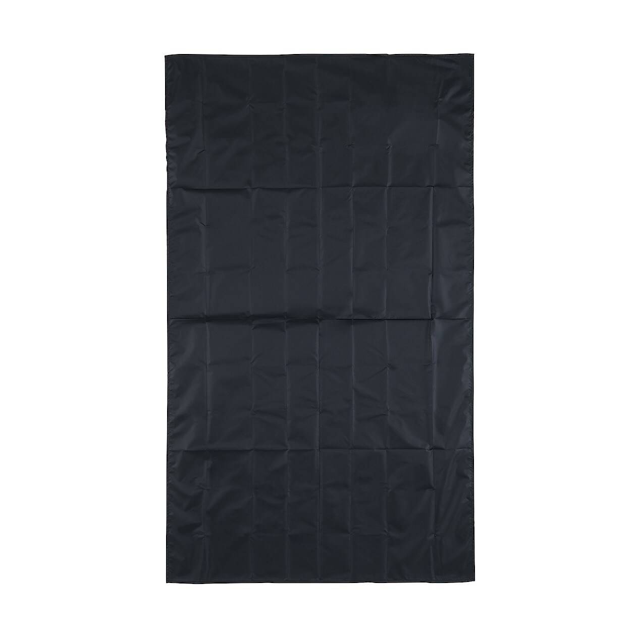 再生ポリエステル入りたためるレジャーシート 黒 約７３ １２５ｃｍ 通販 無印良品