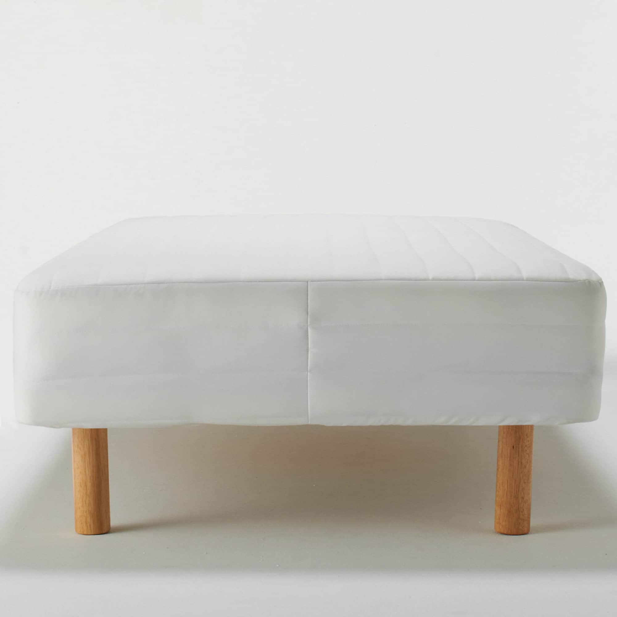 脚付マットレス・高密度ポケットコイル・スモール（スチールメッシュ・洗えるカバー）