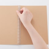 リフィルノート　本体　クラフト表紙